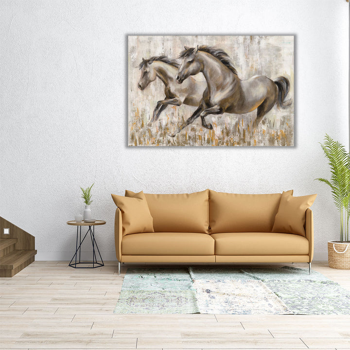 Running Horses - Canvas Print Wall Art