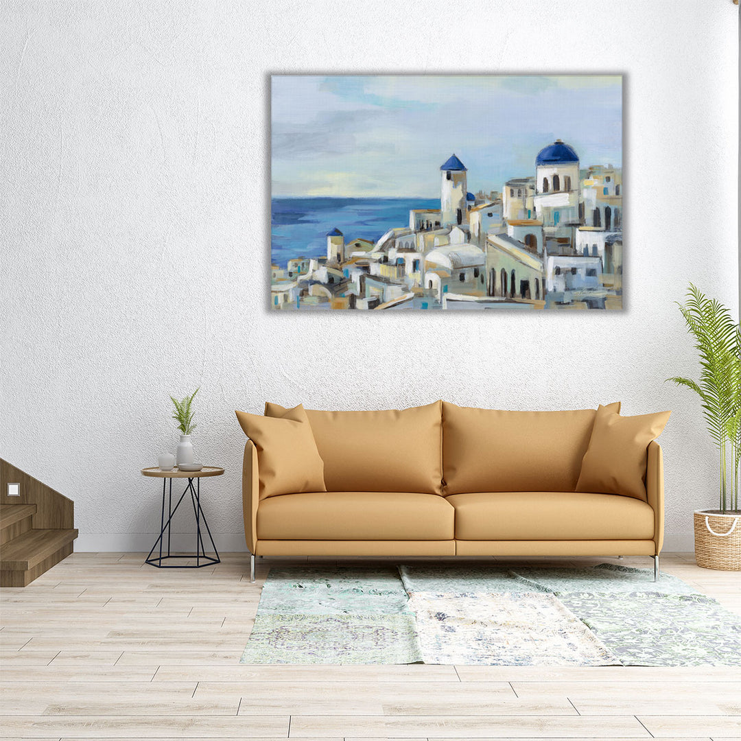 Santorini View I - Canvas Print Wall Art