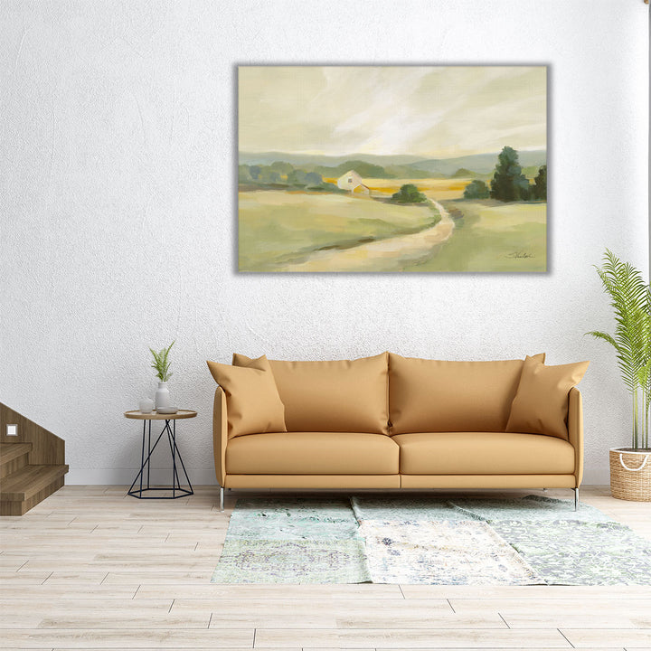 Sage Hills Barn - Canvas Print Wall Art