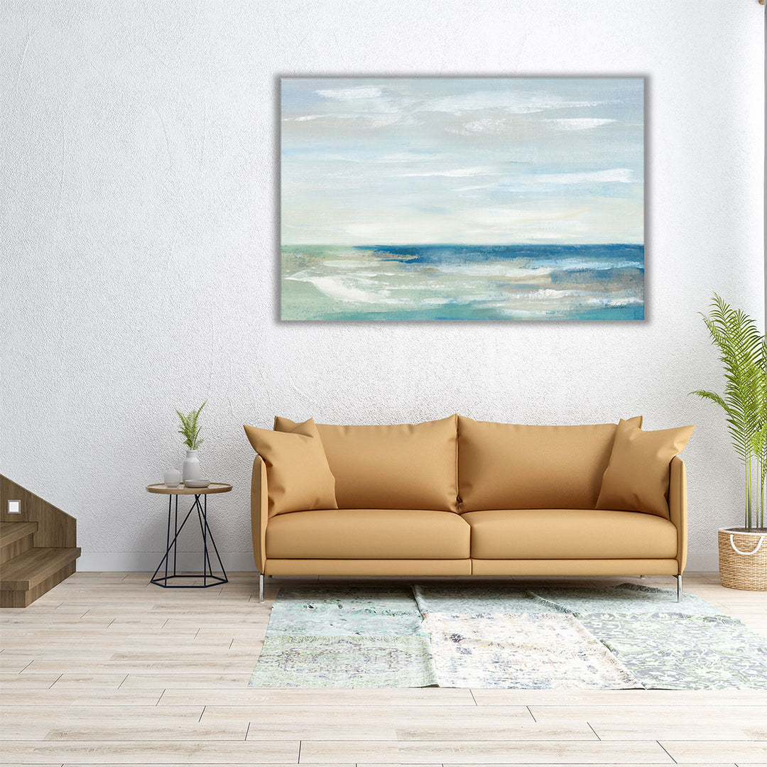 Early Morning Waves III - Canvas Print Wall Art