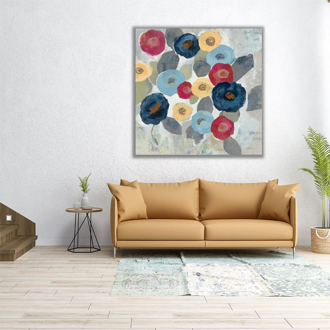 Winter Flowers II - Canvas Print Wall Art