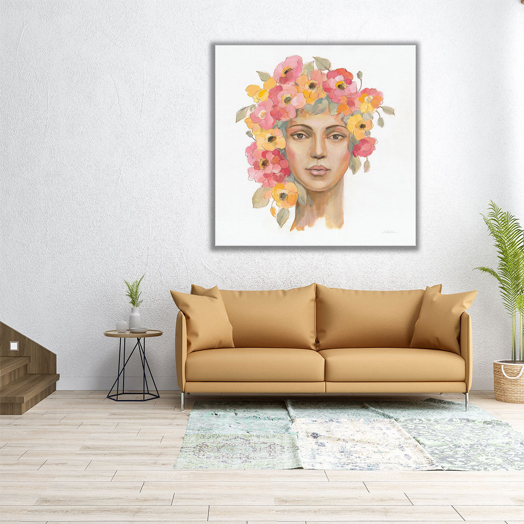 International Woman I - Canvas Print Wall Art