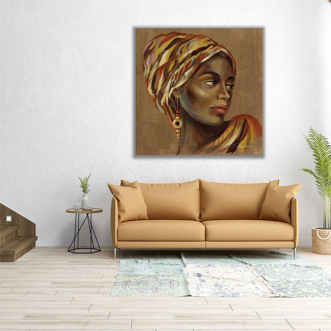 African Beauty I - Canvas Print Wall Art