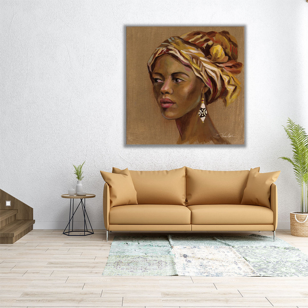 African Beauty II - Canvas Print Wall Art