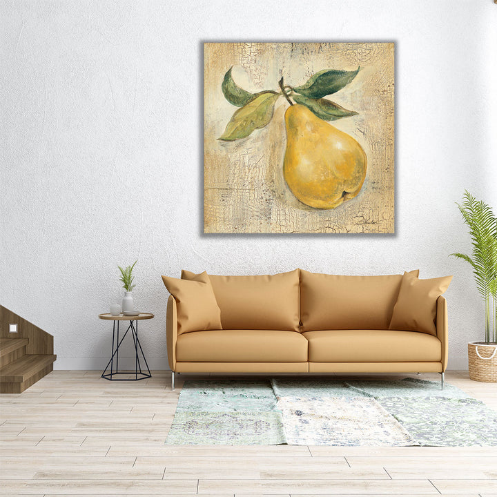 French Pear - Canvas Print Wall Art