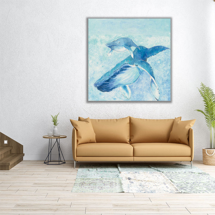 Blue Mama - Canvas Print Wall Art