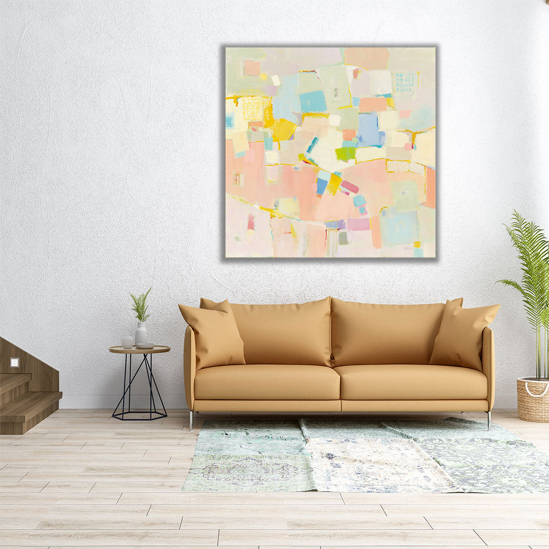 Block Party - Canvas Print Wall Art