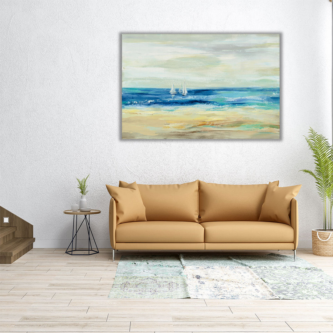 Sand and Sea - Canvas Print Wall Art