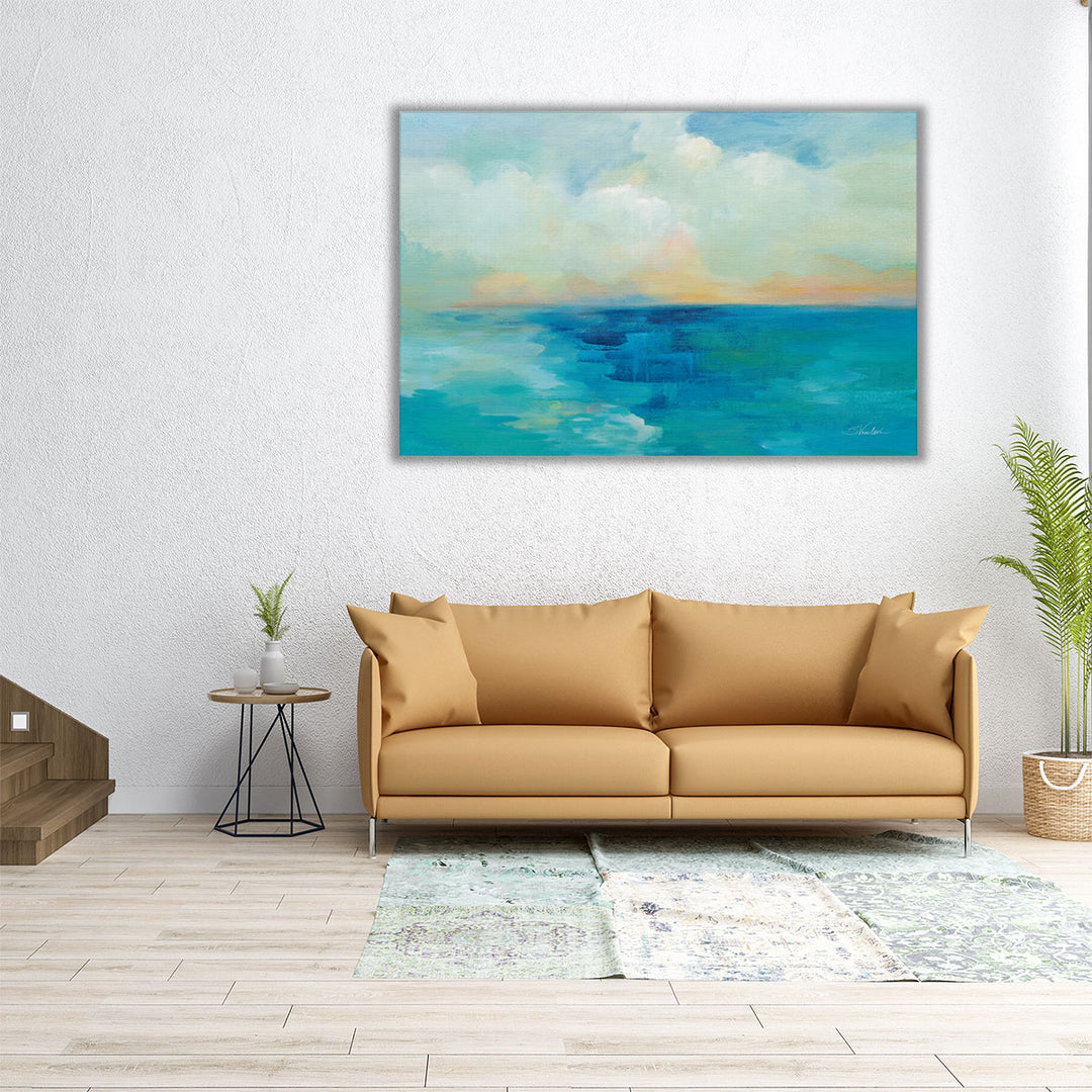 Aquarelle Sea - Canvas Print Wall Art