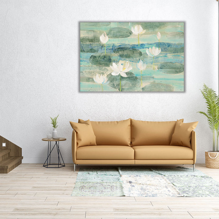 Water Lilies - Canvas Print Wall Art