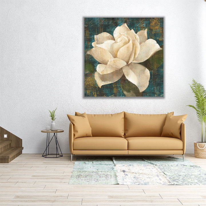 Gardenia Blossom - Canvas Print Wall Art