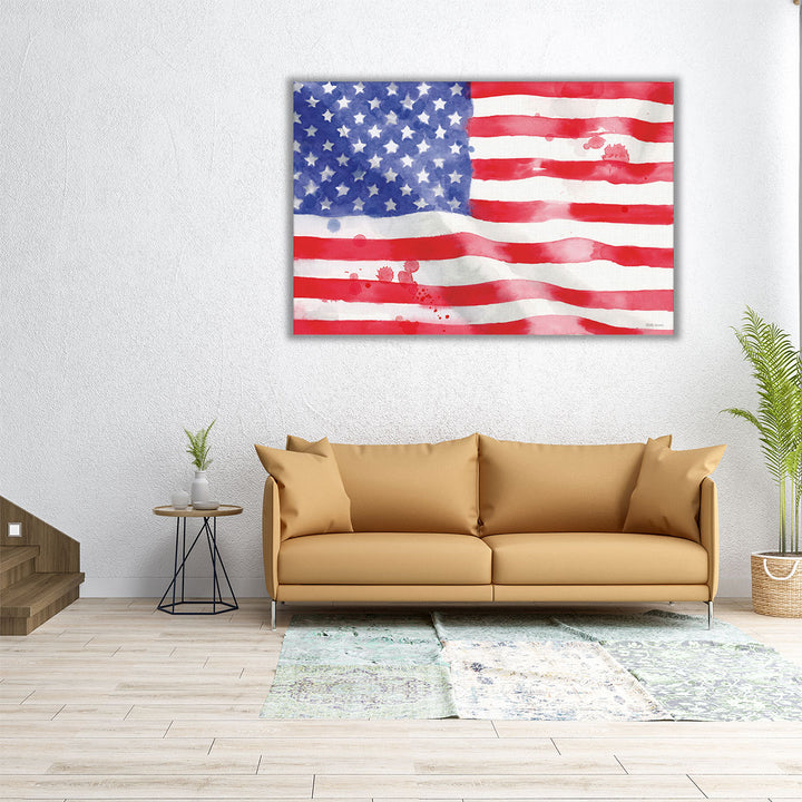 Americana Style I - Canvas Print Wall Art