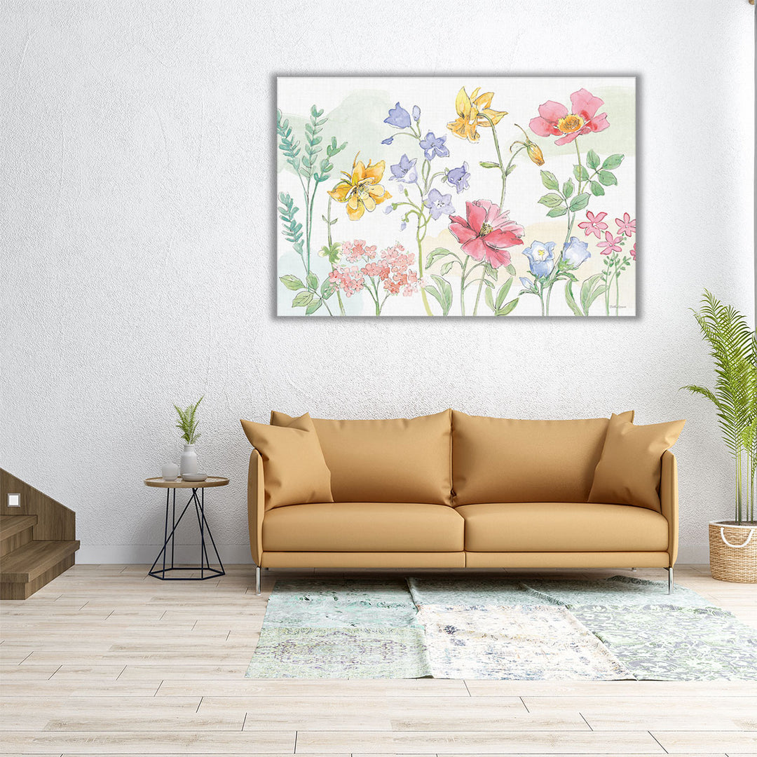 Peaceful Petals VI - Canvas Print Wall Art