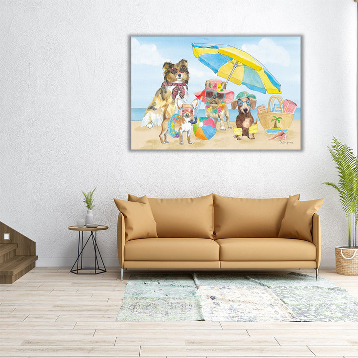 Summer Paws I - Canvas Print Wall Art