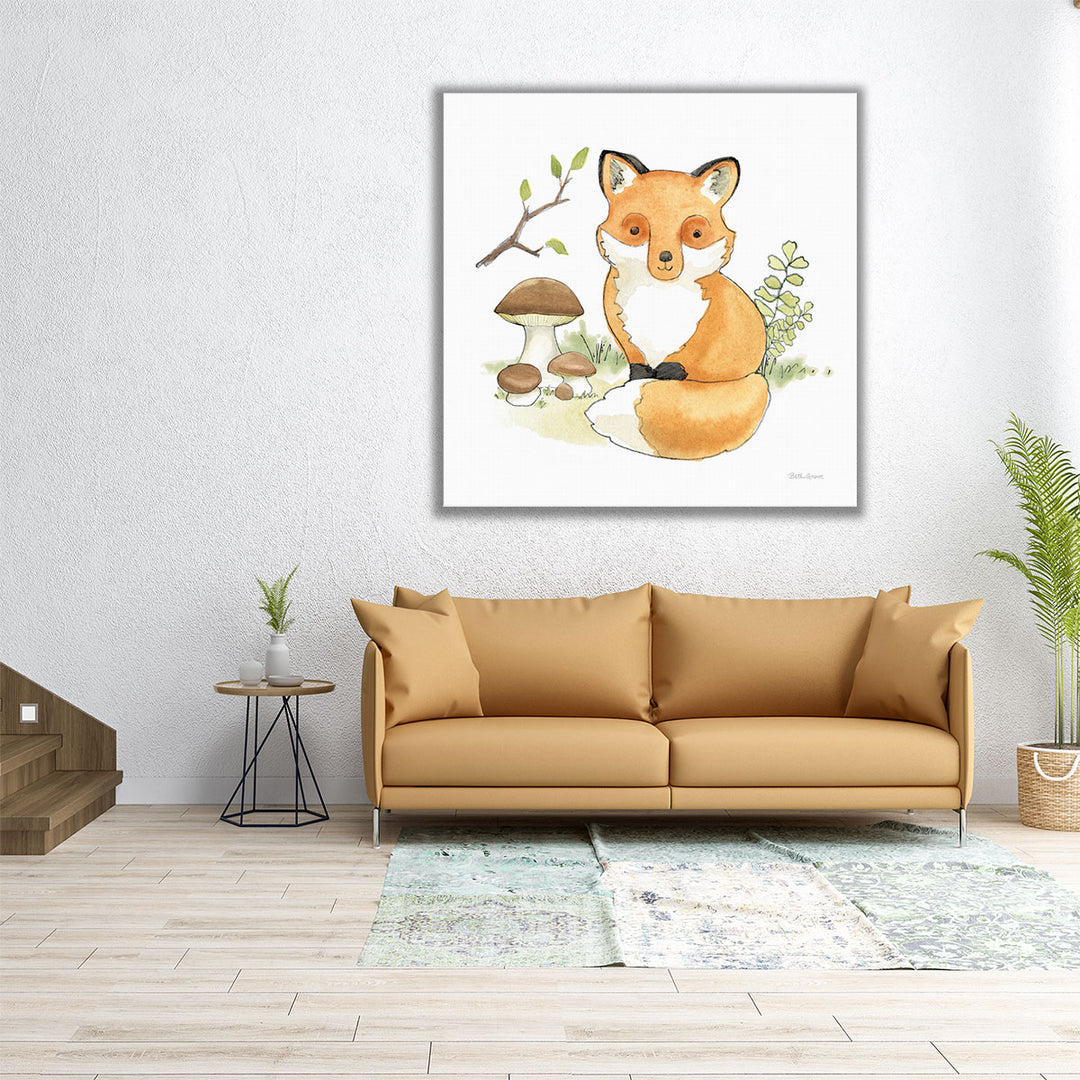 Baby Woodland I - Canvas Print Wall Art