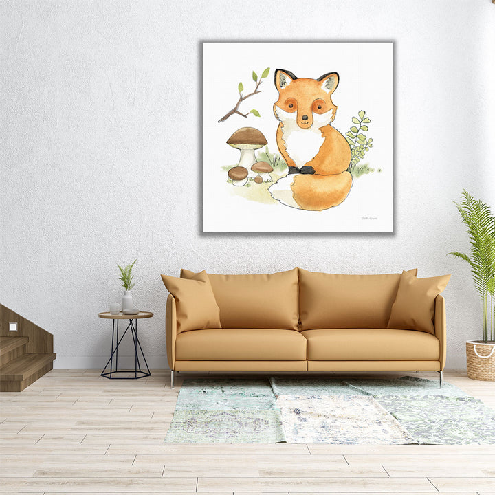 Baby Woodland I - Canvas Print Wall Art