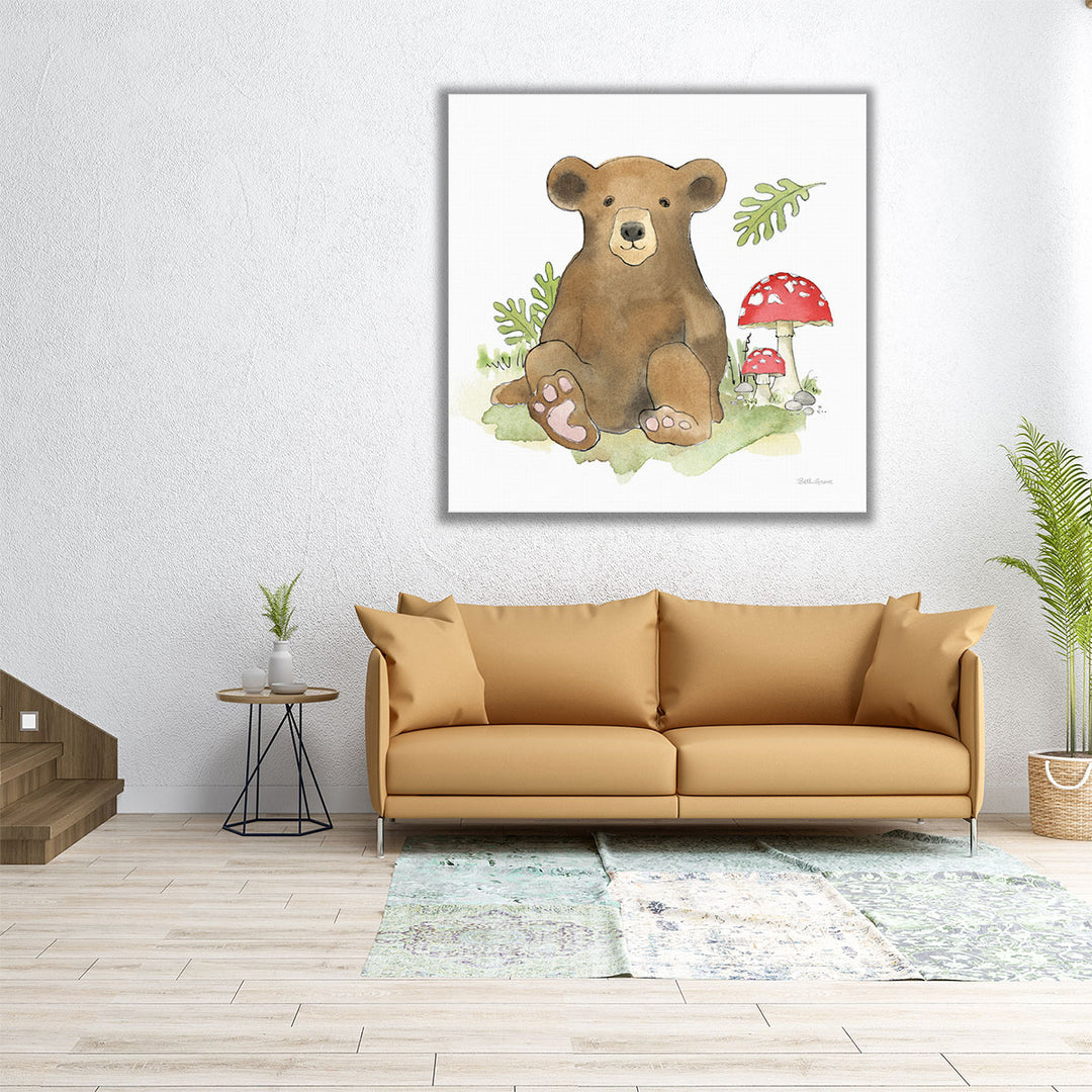 Baby Woodland II - Canvas Print Wall Art