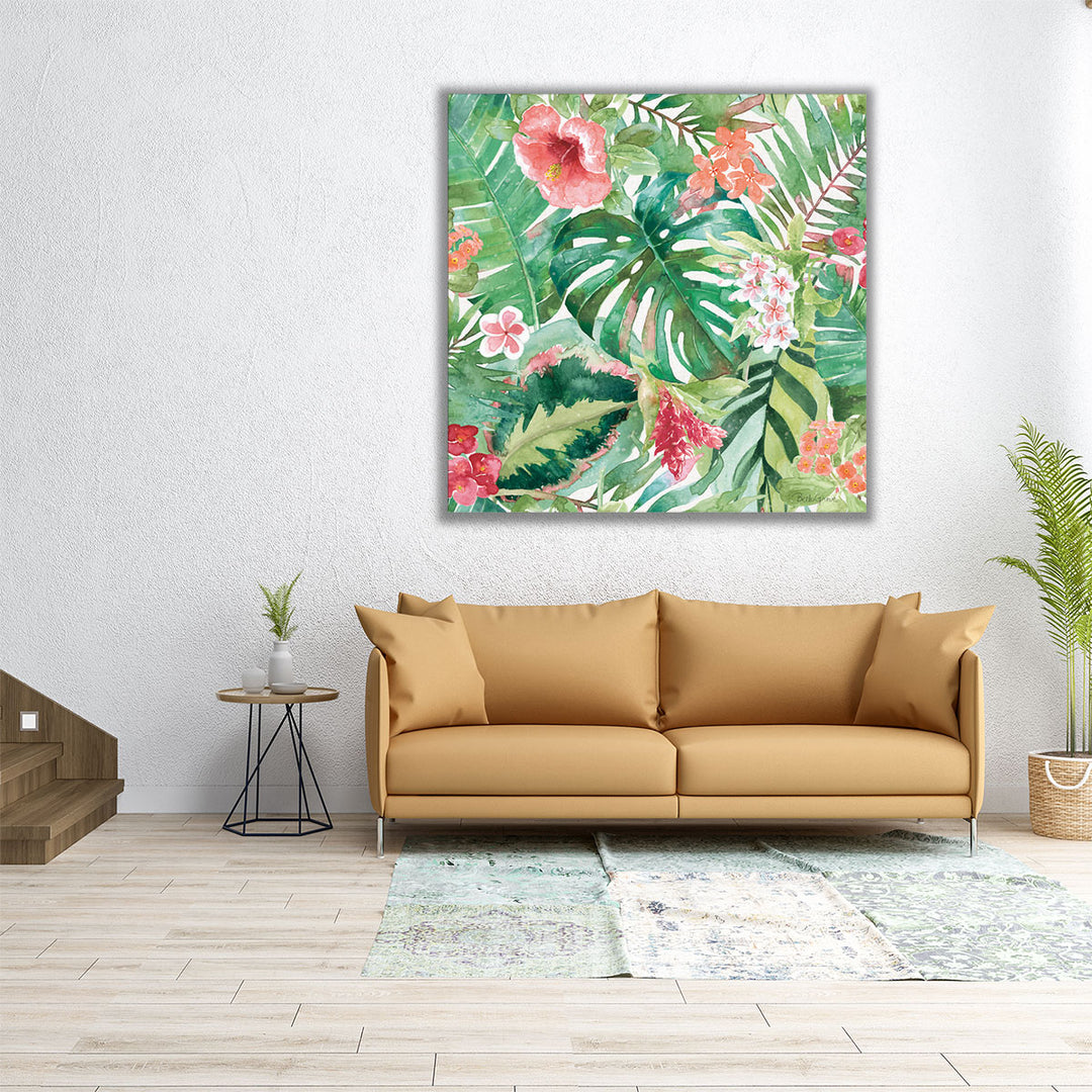 From the Jungle Pattern V - Canvas Print Wall Art