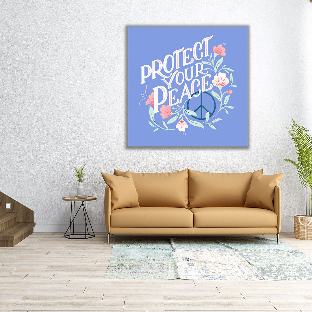 Protect Your Peace I - Canvas Print Wall Art