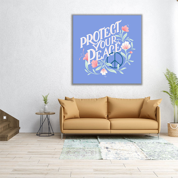 Protect Your Peace I - Canvas Print Wall Art