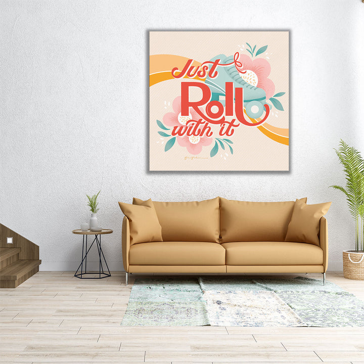 Roll With It I - Canvas Print Wall Art