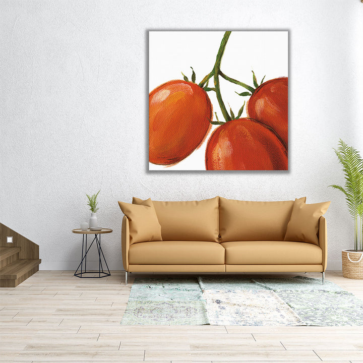 Tasty on White - Canvas Print Wall Art