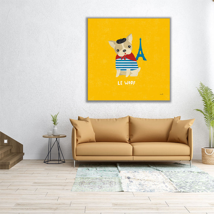 Good Dogs French Bulldog - Canvas Print Wall Art