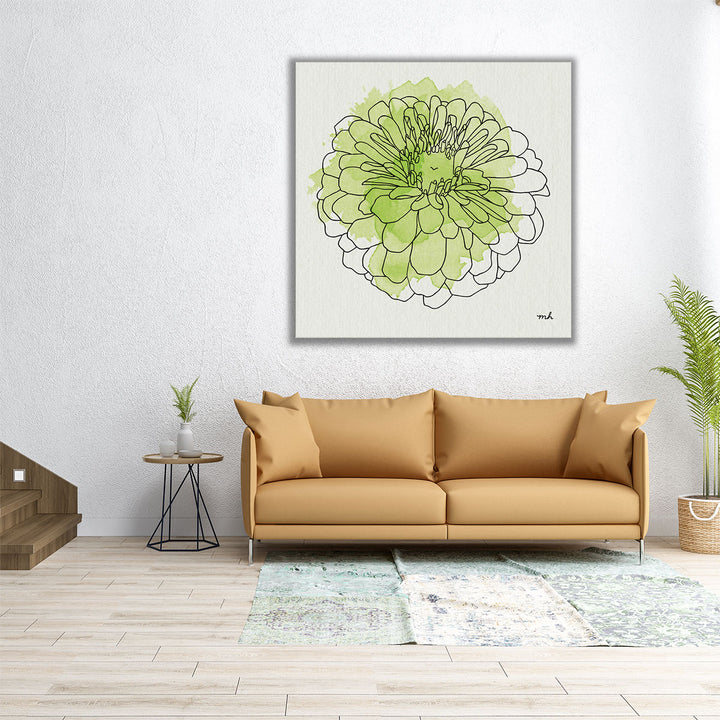 Watercolor Floral I - Canvas Print Wall Art