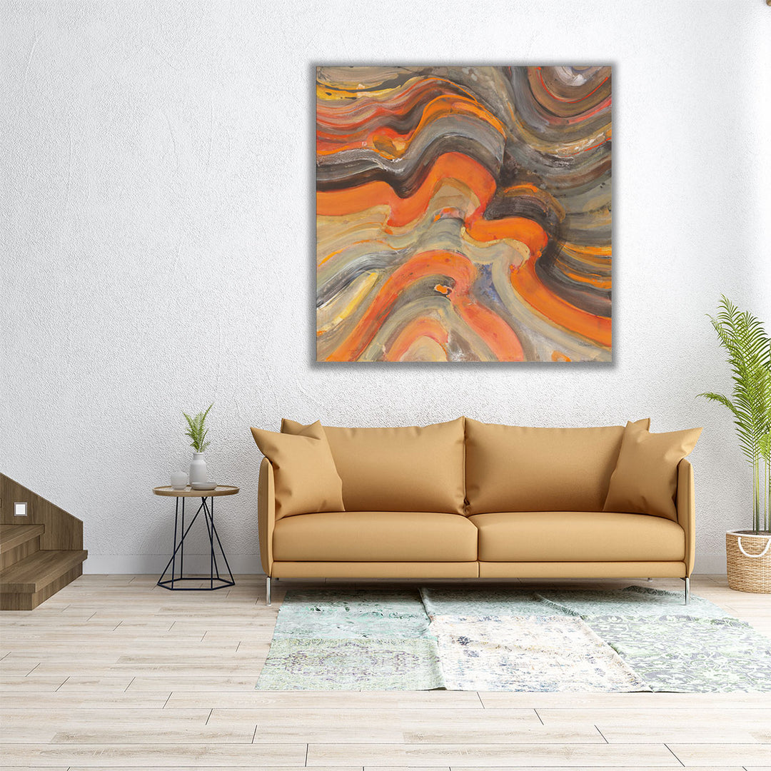 Floating Lava - Canvas Print Wall Art