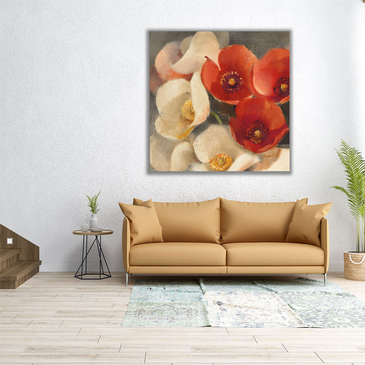 Poppies Bloom III - Canvas Print Wall Art