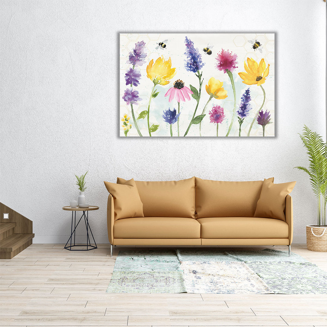 Bee Harmony I - Canvas Print Wall Art