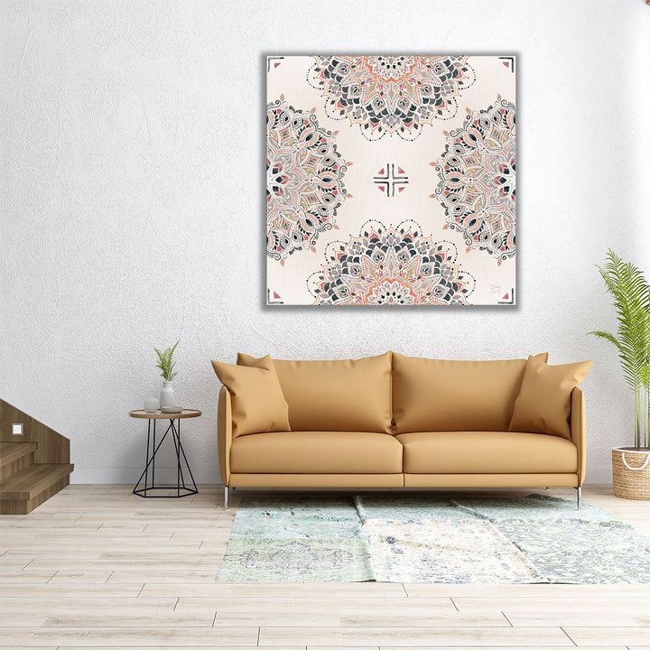 Kasbah Crush Pattern IA - Canvas Print Wall Art