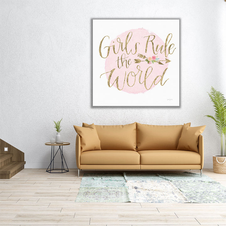 Girl Power III - Canvas Print Wall Art