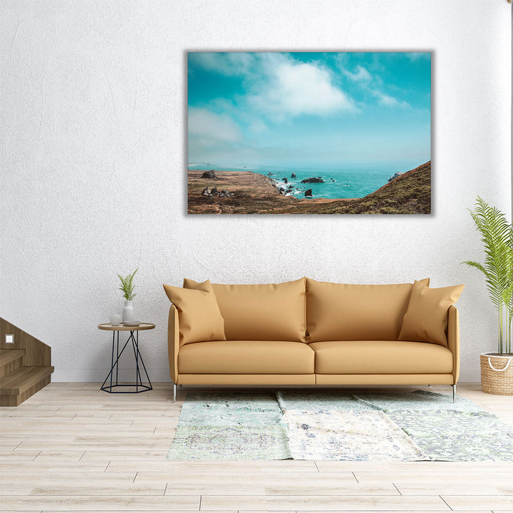 When Sea Becomes Sky - Canvas Print Wall Art