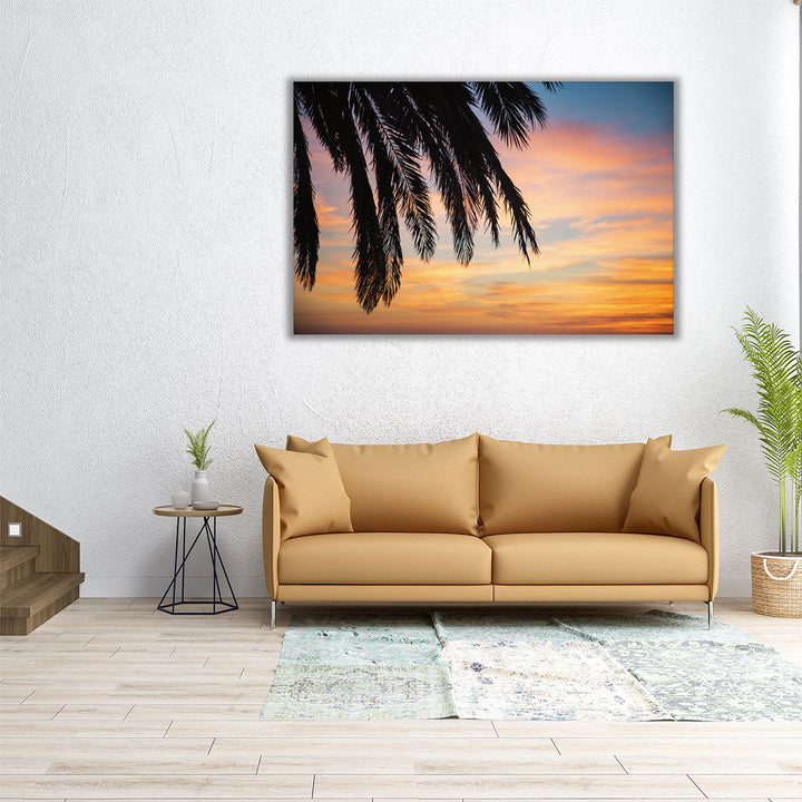 Sunset Palms I - Canvas Print Wall Art