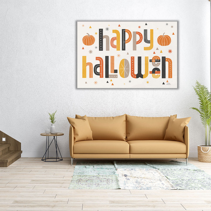 Retro Halloween I - Canvas Print Wall Art