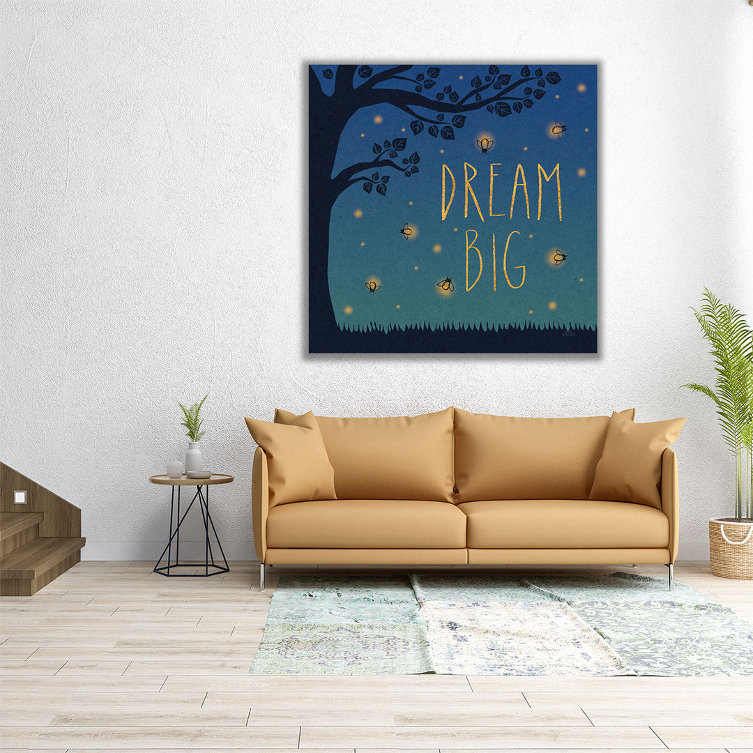 Twilight Fireflies I - Canvas Print Wall Art