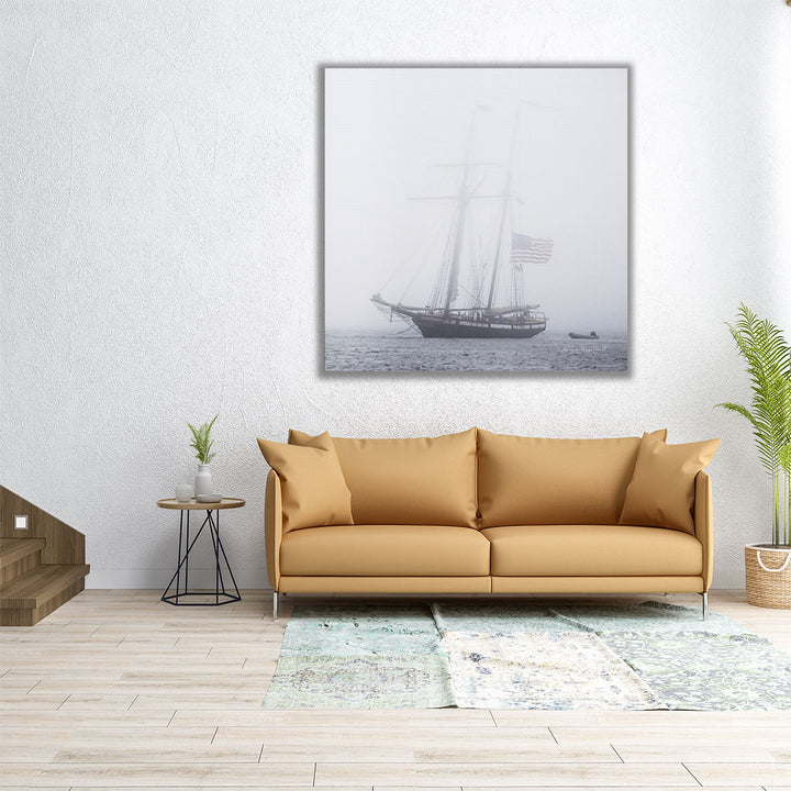 Through the Mist - Canvas Print Wall Art