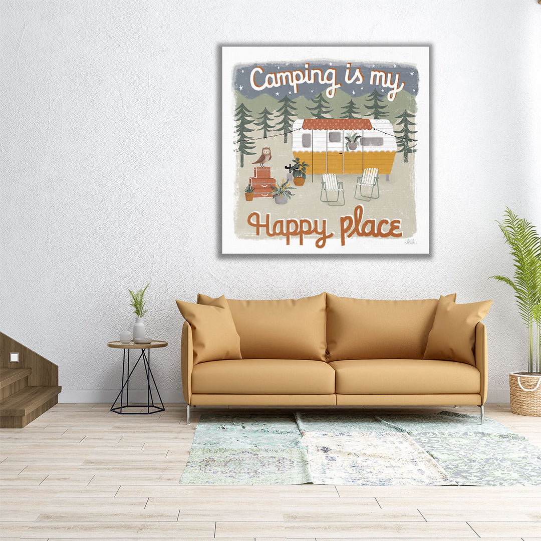 Gone Glamping V - Canvas Print Wall Art