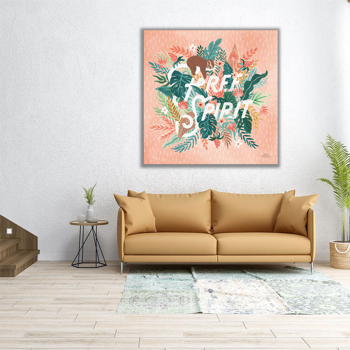 Jungle Hangout IV - Canvas Print Wall Art