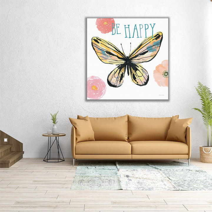 Beautiful Butterfly II - Canvas Print Wall Art