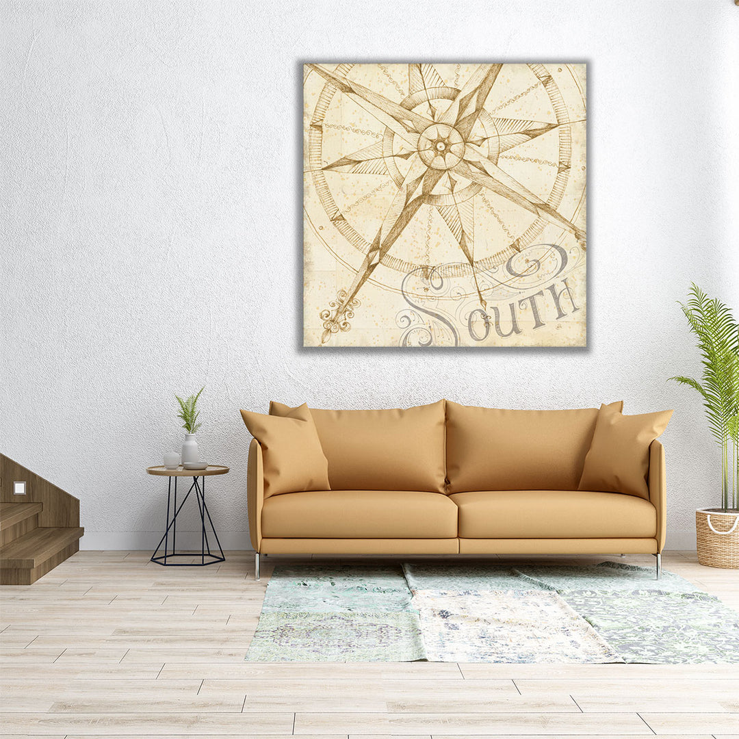 Coast to Coast Sepia II - Canvas Print Wall Art