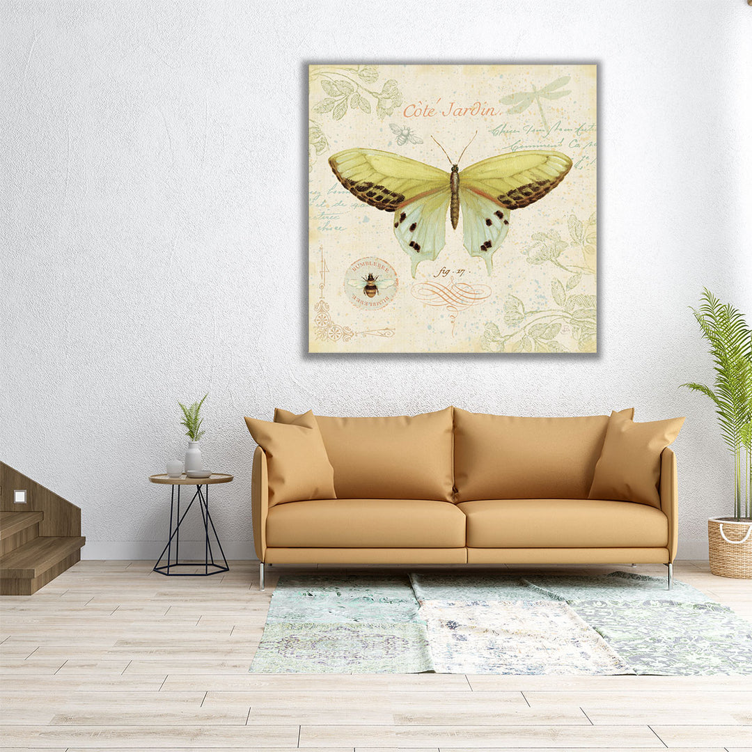 Cote Jardin II - Canvas Print Wall Art