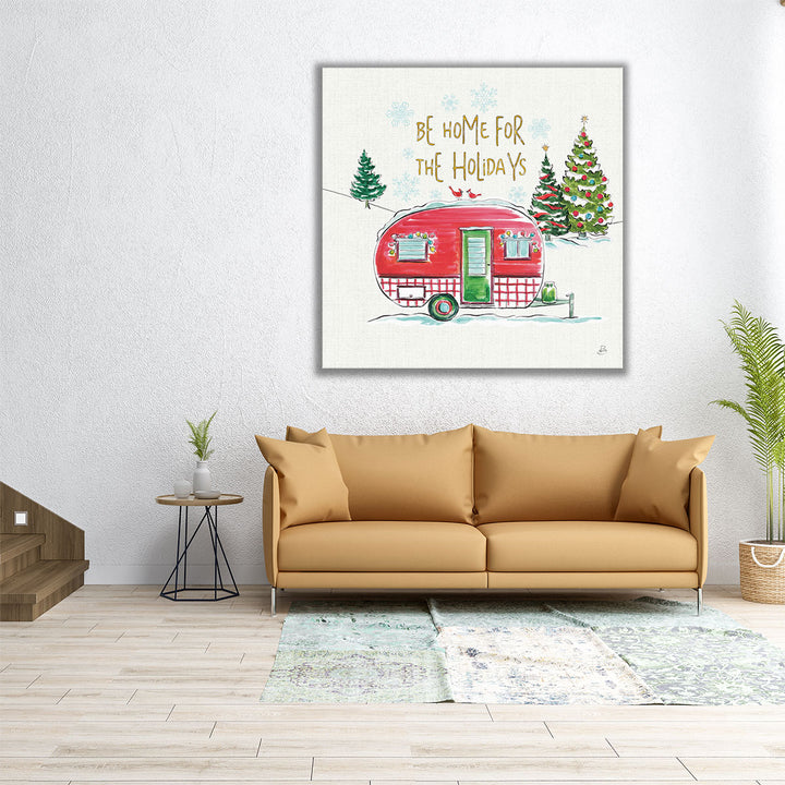 Christmas in the Country V - Canvas Print Wall Art