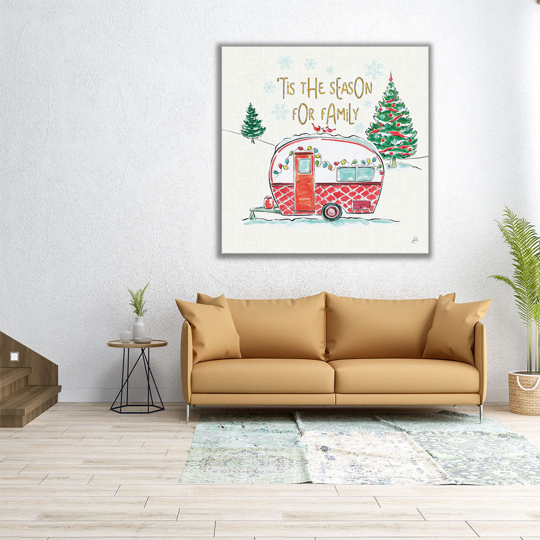 Christmas in the Country VI - Canvas Print Wall Art