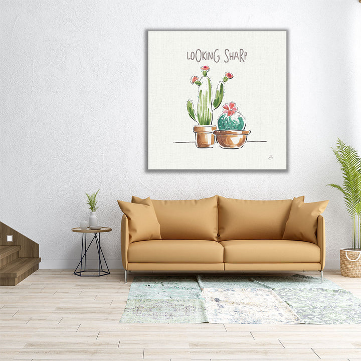 Desert Bloom III - Canvas Print Wall Art