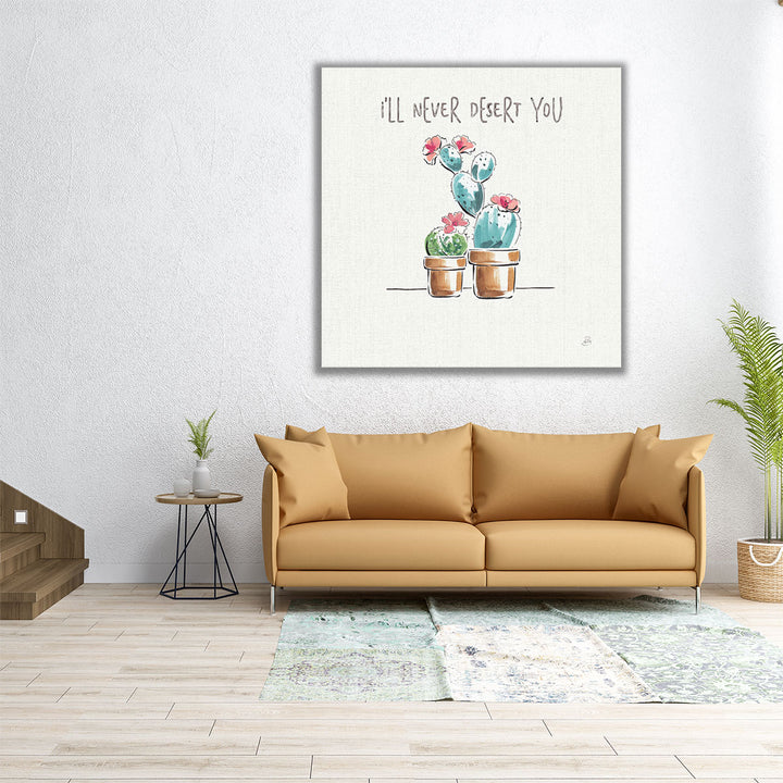 Desert Bloom V - Canvas Print Wall Art