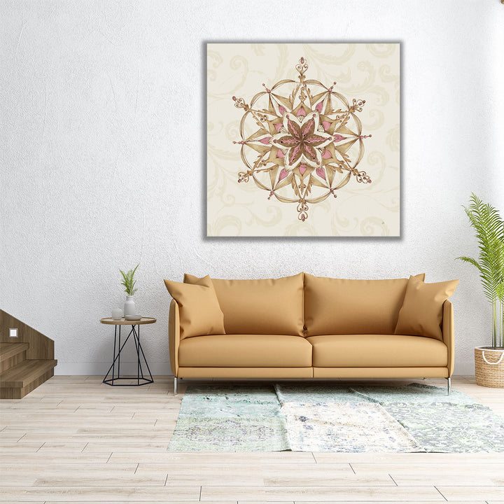 Elegant_Season Snowflake II - Canvas Print Wall Art