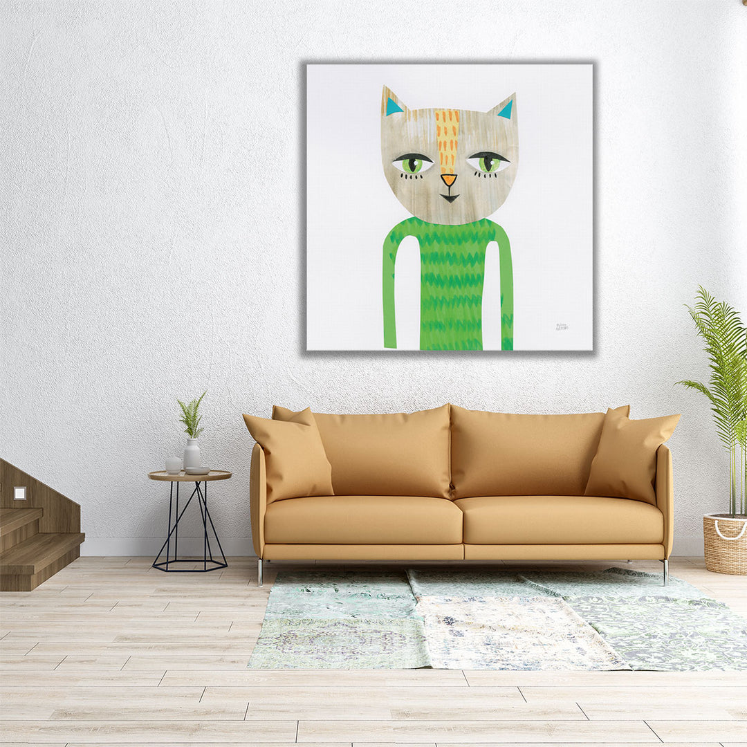 Cool Cats III - Canvas Print Wall Art