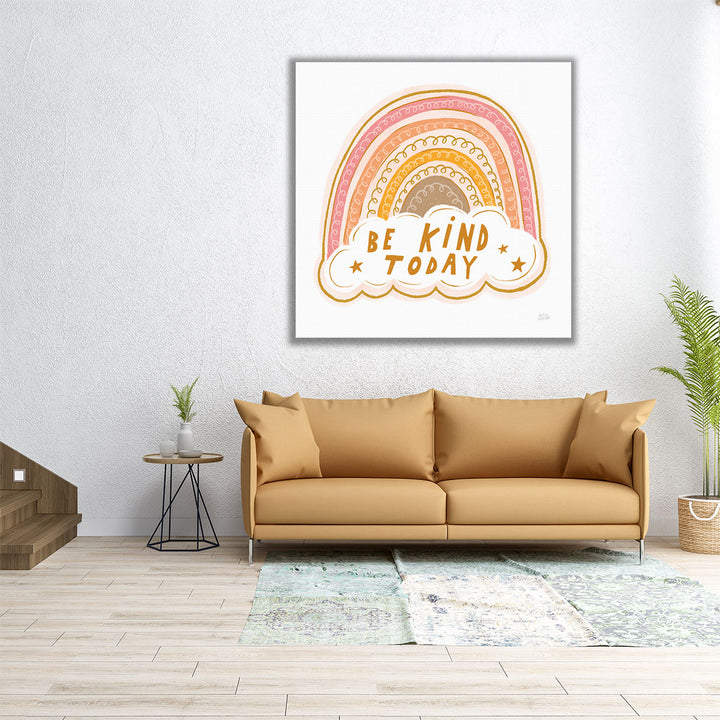 Be Kind Today - Canvas Print Wall Art